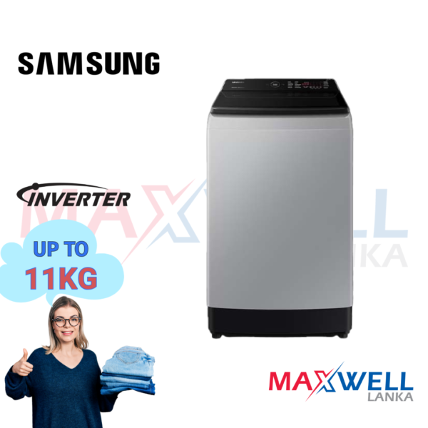 SAMSUNG Fully Automatic Top Load Washing Machine - 11KG (WA11CG5745BYFQ)
